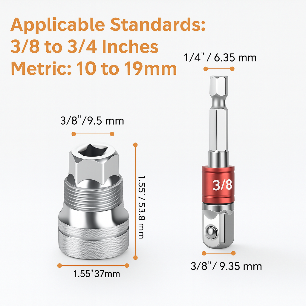 Grip All: Multi-Function Universal Socket Wrench