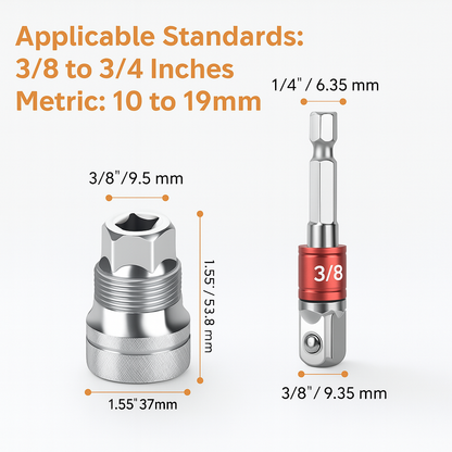 Grip All: Multi-Function Universal Socket Wrench