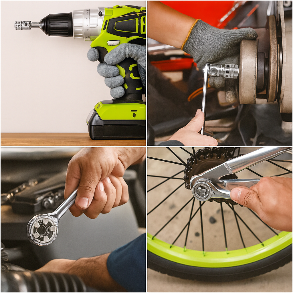 Grip All: Multi-Function Universal Socket Wrench