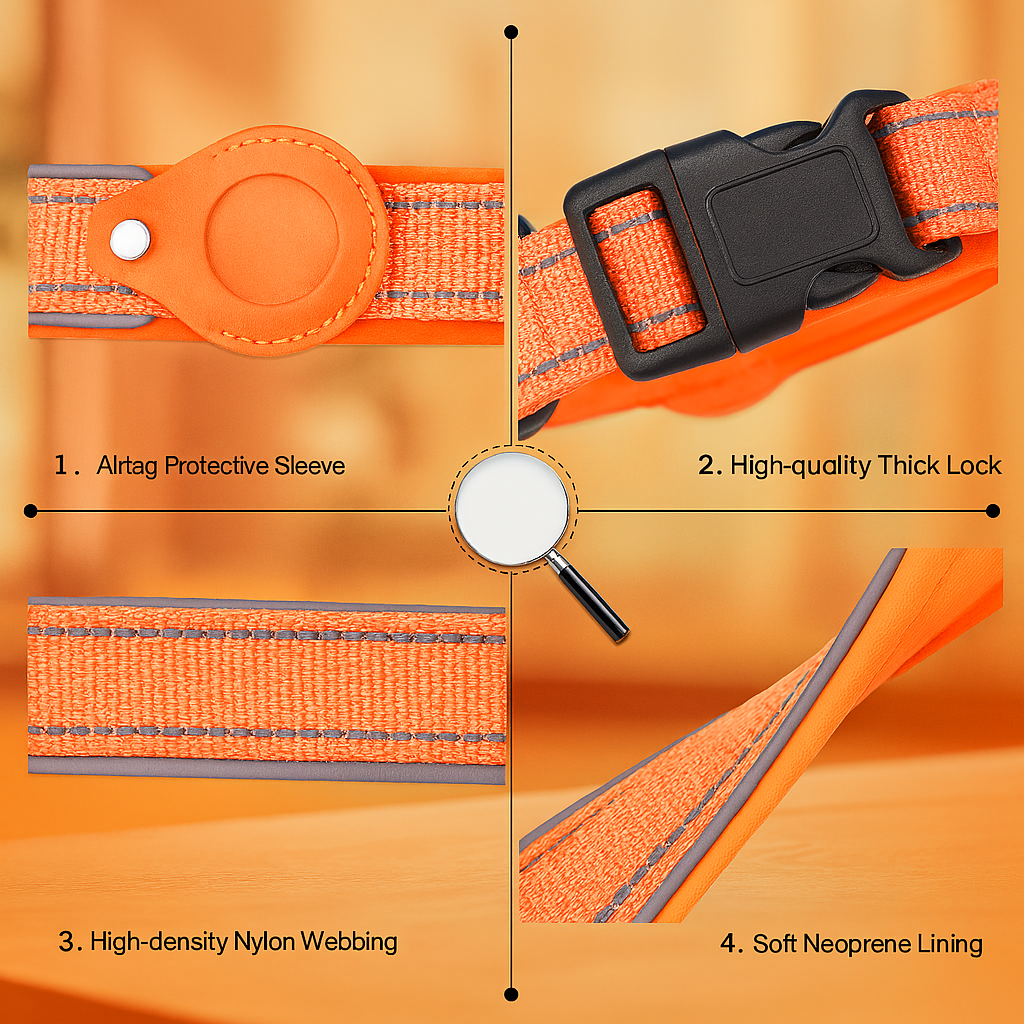 PawTrack™ - AirTag Collar
