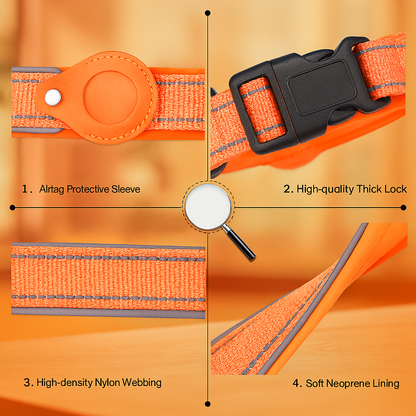 PawTrack™ - AirTag Collar