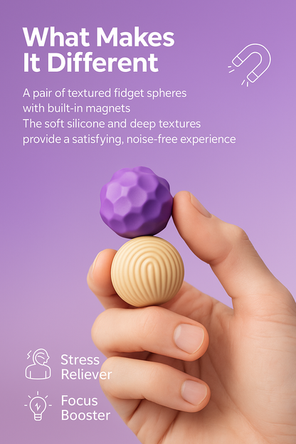 MagnoMelt™ - Magnetic Fidget Orb